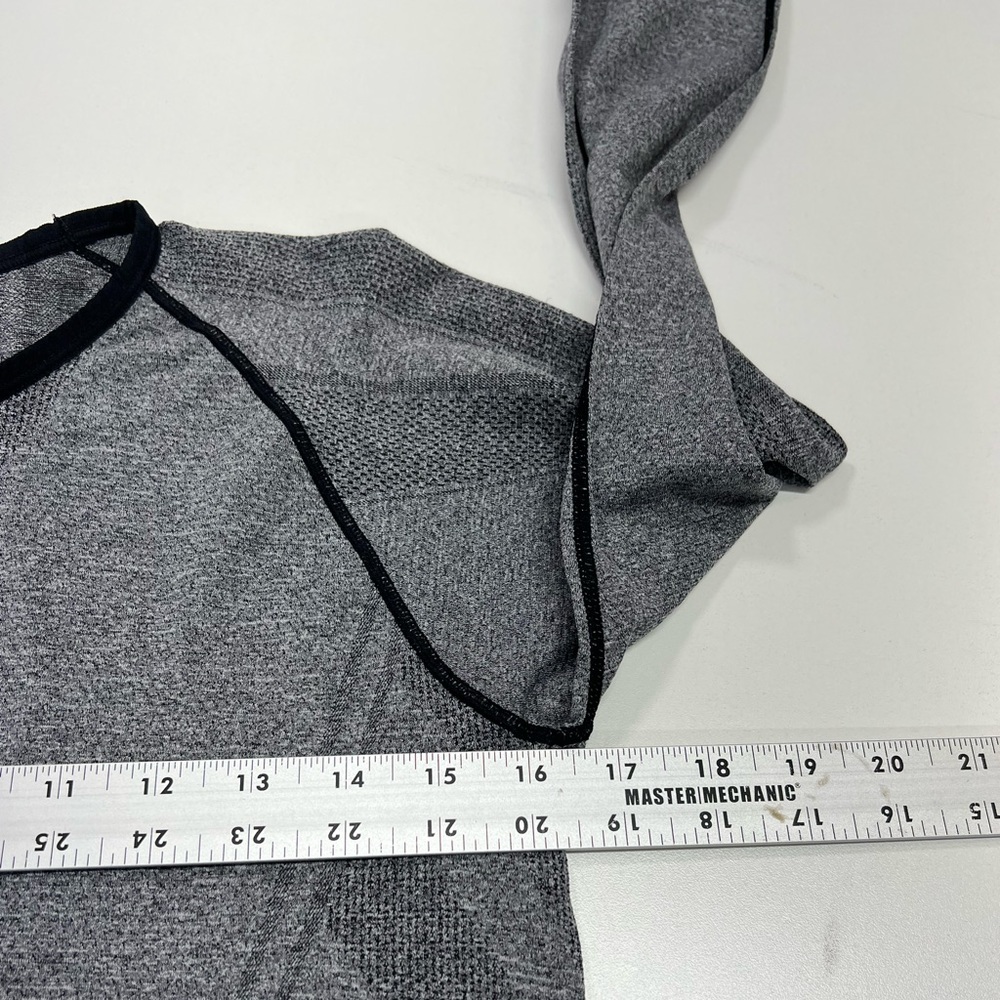 Spiritual Gangster Gray Activewear Athletic Long Sleeve Top Size XS/S NEW - Picture 6 of 11
